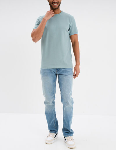 T-shirt manches courtes gris homme