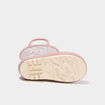 Bottes de pluie semelles crant&eacute;es rose b&eacute;b&eacute; fille