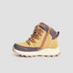 Bottines zippées Trappeur Barato jaune garçon