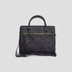Sac rectangulaire bandoulière ajustable noir femme