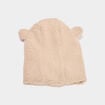 Cagoule effet polaire sable b&eacute;b&eacute;