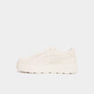 Tennis basses plateformes Puma Karmen sable femme