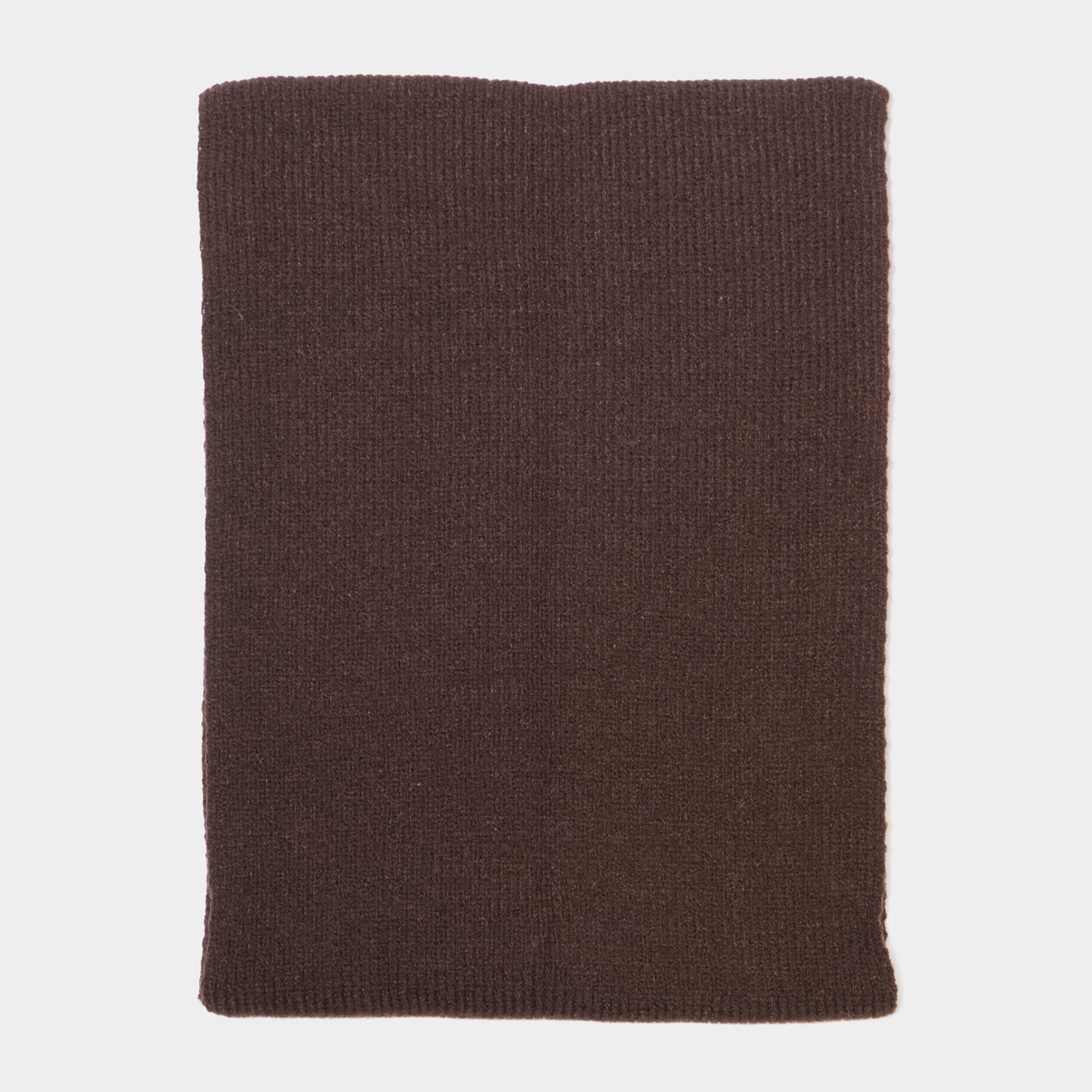 Écharpe tricotée marron foncé homme CREEKS