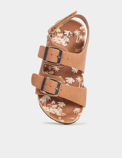 Sandales marron clair garçon