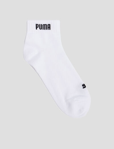 Lot 3 paires de chaussettes PUMA blanc homme