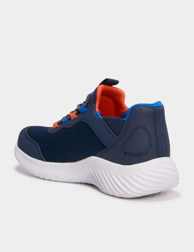 Baskets running Slip-ins Brisk Burst bleu gar&ccedil;on