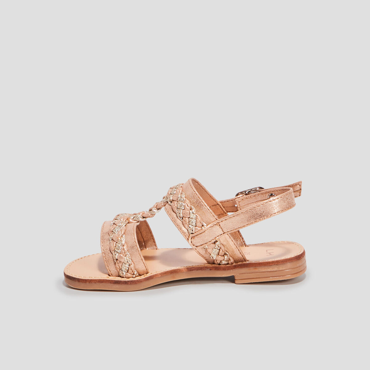 Sandales irisées sable fille