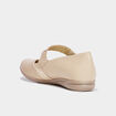 Ballerines en cuir sable femme