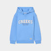 Sweat &agrave; capuche hoodie bleu lavande gar&ccedil;on