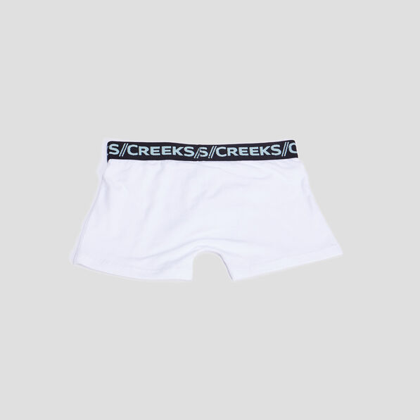 Lot 3 boxers Creeks blanc garçon