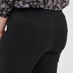 Jegging taille élastiquée grande taille noir femme grande taille