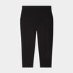 Pantalon slim taille &eacute;lastiqu&eacute;e noir femme grande taille