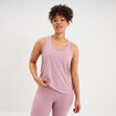 D&eacute;bardeur de sport fluide dos nageur mauve femme