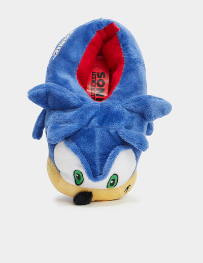 Chaussons Sonic bleu garçon