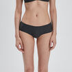 Shorty microfibre sans coutures gris femme