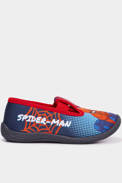 Chaussons sans gêne Spider-Man bleu garçon
