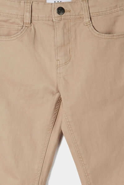 Pantalon regular sable garçon