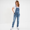 Salopette en jean de grossesse denim stone femme maternité