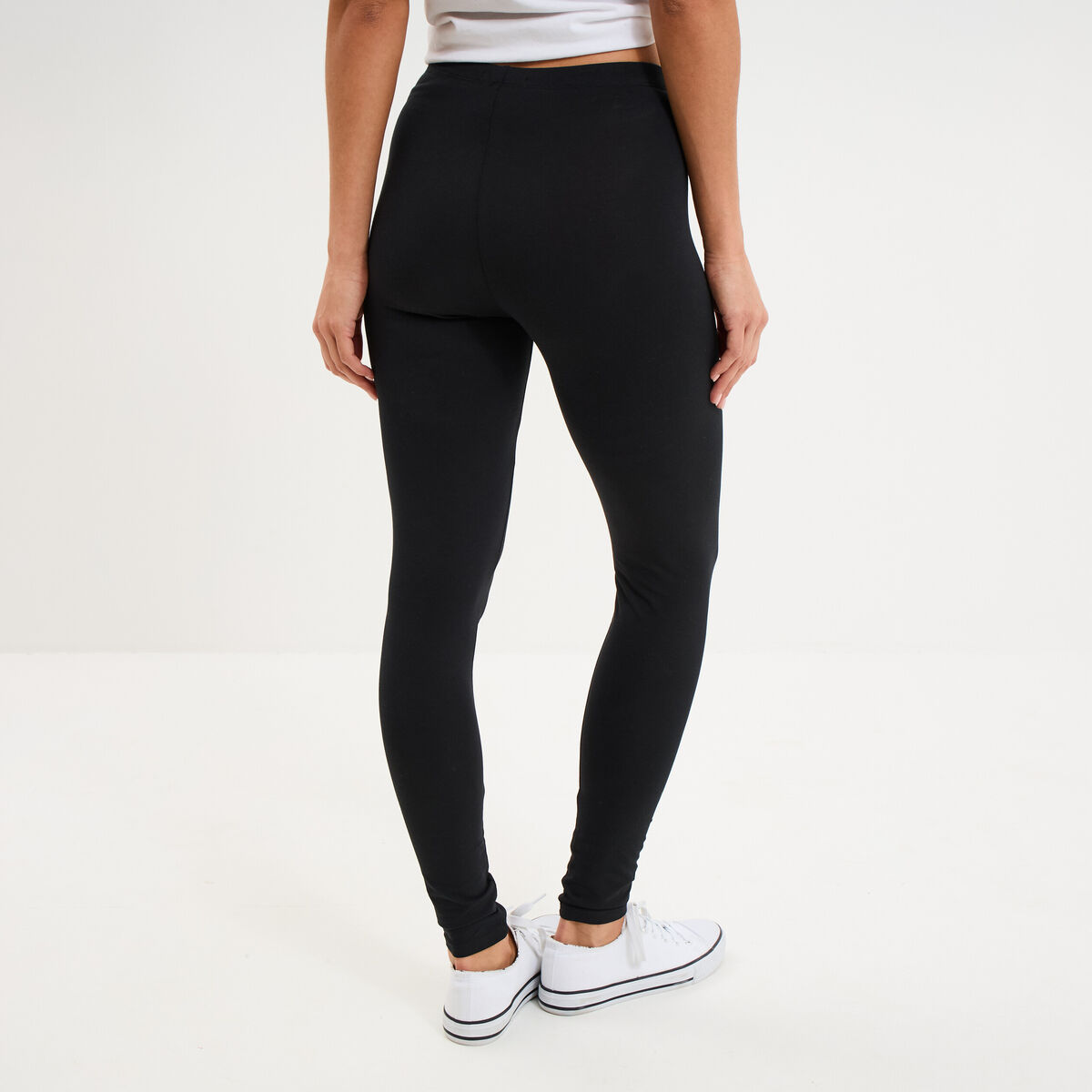Legging taille haute noir femme
