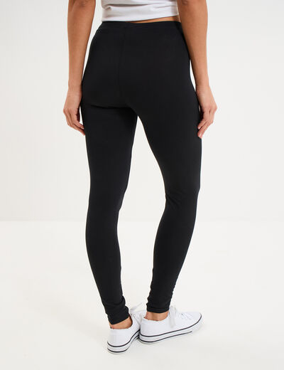 Legging taille haute noir femme