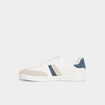 Tennis basses &agrave; lacets blanc homme