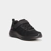 Baskets running lavables Skechers noir garçon