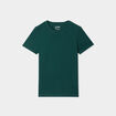 T-shirt en coton manches courtes vert foncé garçon