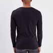 T-shirt manches longues Liberto noir homme