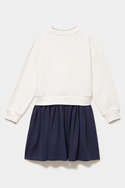 Robe effet 2-en-1 Reine des neiges multicolore fille
