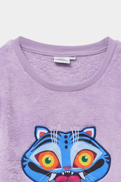 Ensemble pyjama Kpop Demon Hunters mauve fille