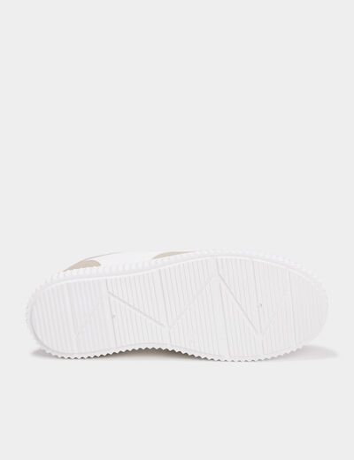 Tennis basses à lacets Creeks sable femme