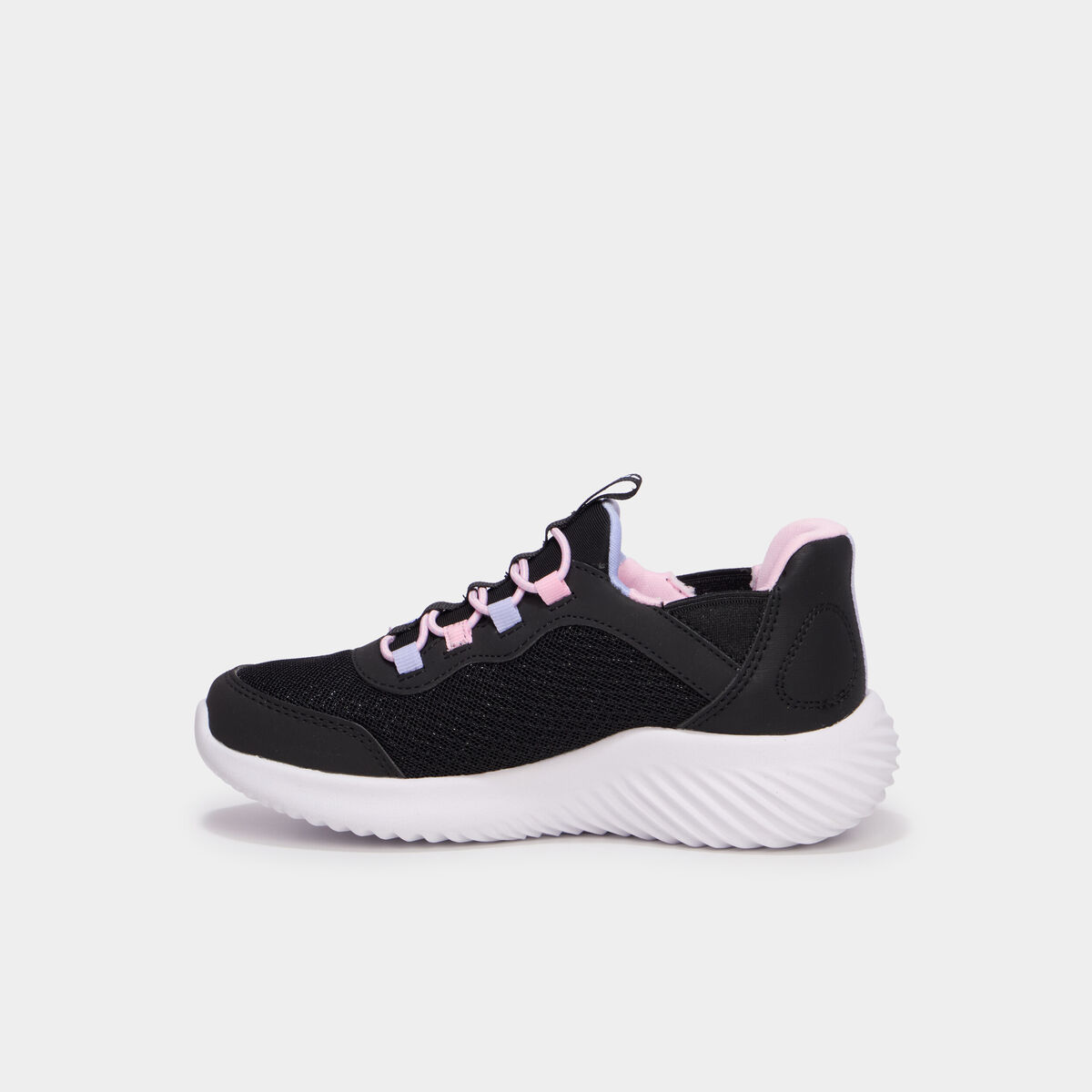 Baskets running Slip-ins &agrave; bout rond noir fille