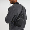 Sac bandouli&egrave;re noir homme