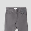 Pantalon slim stretch gris fonc&eacute; gar&ccedil;on