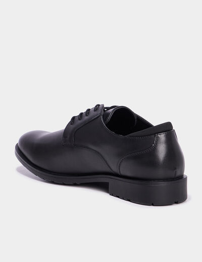 Derbies à lacets noir homme