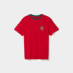 T-shirt maillot de football Portugal rouge mixte