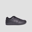 Tennis basses &agrave; lacets noir homme