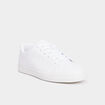 Baskets plates blanc homme