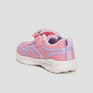 Baskets running à lacets rose bébé fille