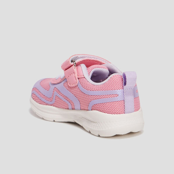 baskets running a lacets rose bebef Baskets running à lacets rose bébé fille