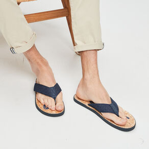 Tongs Creeks bleu homme