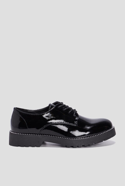 Derbies vernies Liberto noir femme