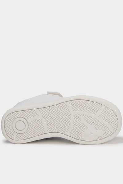 Tennis basses &agrave; scratchs Kappa FENIT rose pastel fille