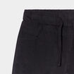 Pantalon regular taille élastiquée coton noir garçon