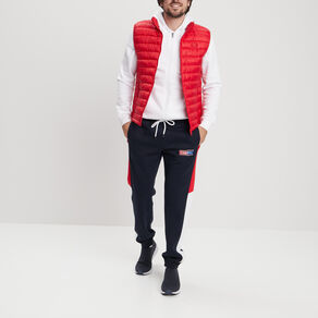 doudoune legere deperlante sans manches rouge homme Doudoune légère déperlante sans manches rouge homme