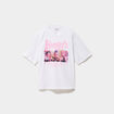 T-shirt coton Kpop Demon Hunters blanc fille