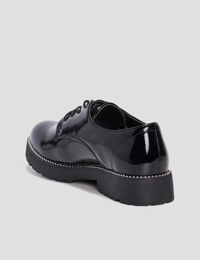 Derbies vernies Liberto noir femme