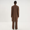 Ensemble pyjama 3 pi&egrave;ces beige femme