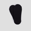 Lot 2 paires de chaussettes invisibles noir femme
