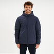 Blouson r&eacute;versible coupe-vent d&eacute;perlant bleu fonc&eacute; homme